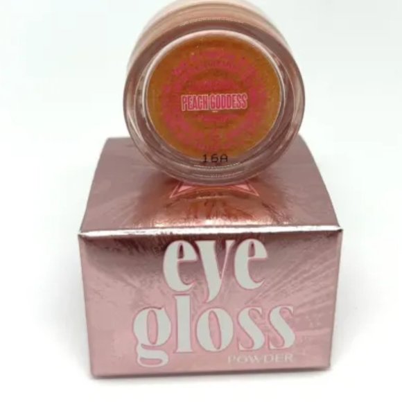 JEFFREE STAR PEACH GODDESS EYE GLOSS POWDER PINK GOLD ORANGE SHIMMER EYESHADOW - Picture 4 of 11